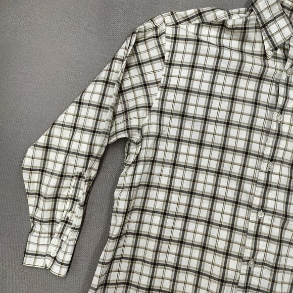 Turnbury Mens Large 33 100% Cotton Button Up Classic Core Norm Core Business - Picture 10 of 13